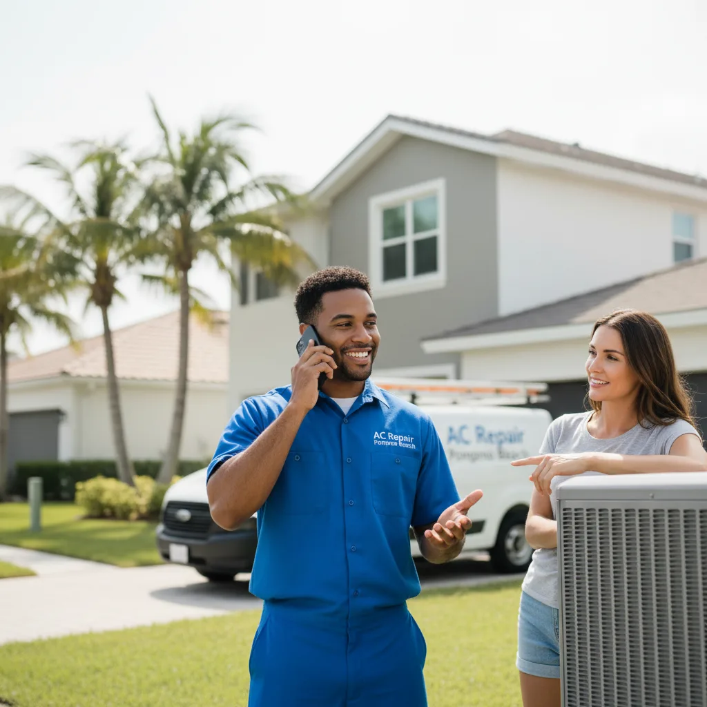 AC Repair Pompano Beach customer support in Danese